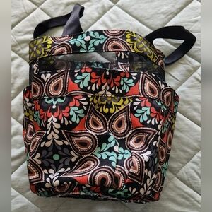 Vera Bradley Black and Multicolor Shower Caddy